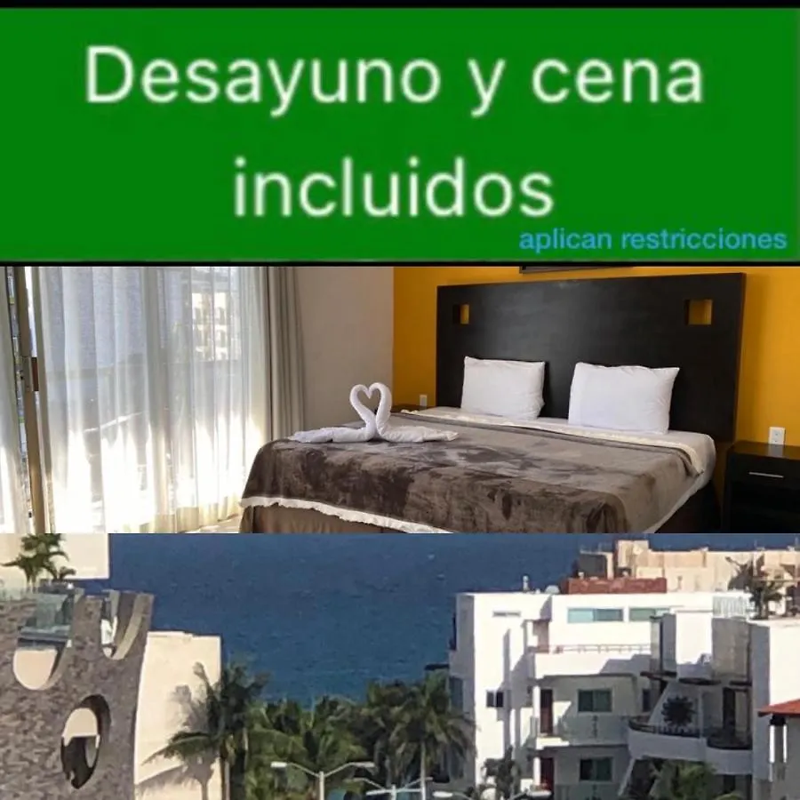 ****  Ocean Front Boutique Hotel Playa del Carmen Mexikó